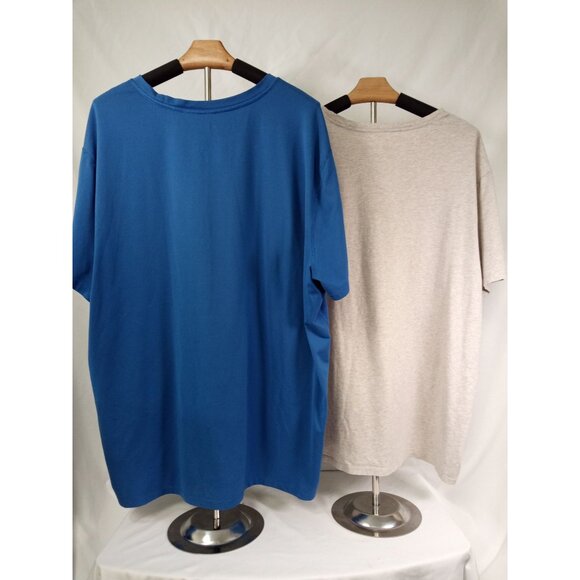 Bundle of All In Motion & Apt. 9 Blue Gray Active Tees Size XXL - Picture 2 of 13